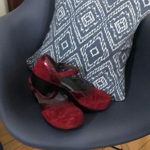 Cherry Red Dansko Clogs